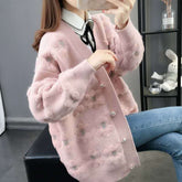 Ästhetische Strickjacke